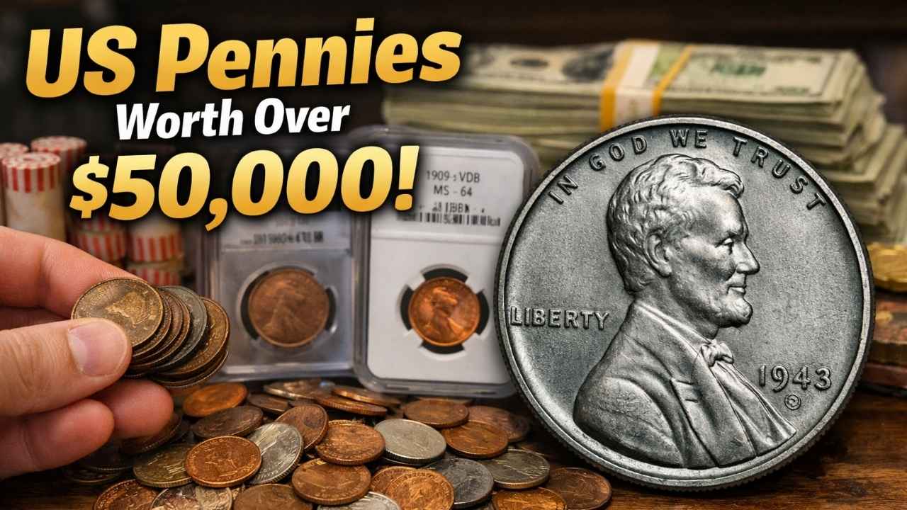 10 Rare US Pennies Worth Over $50,000: Collector’s Guide to Value, Rarity, and Demand